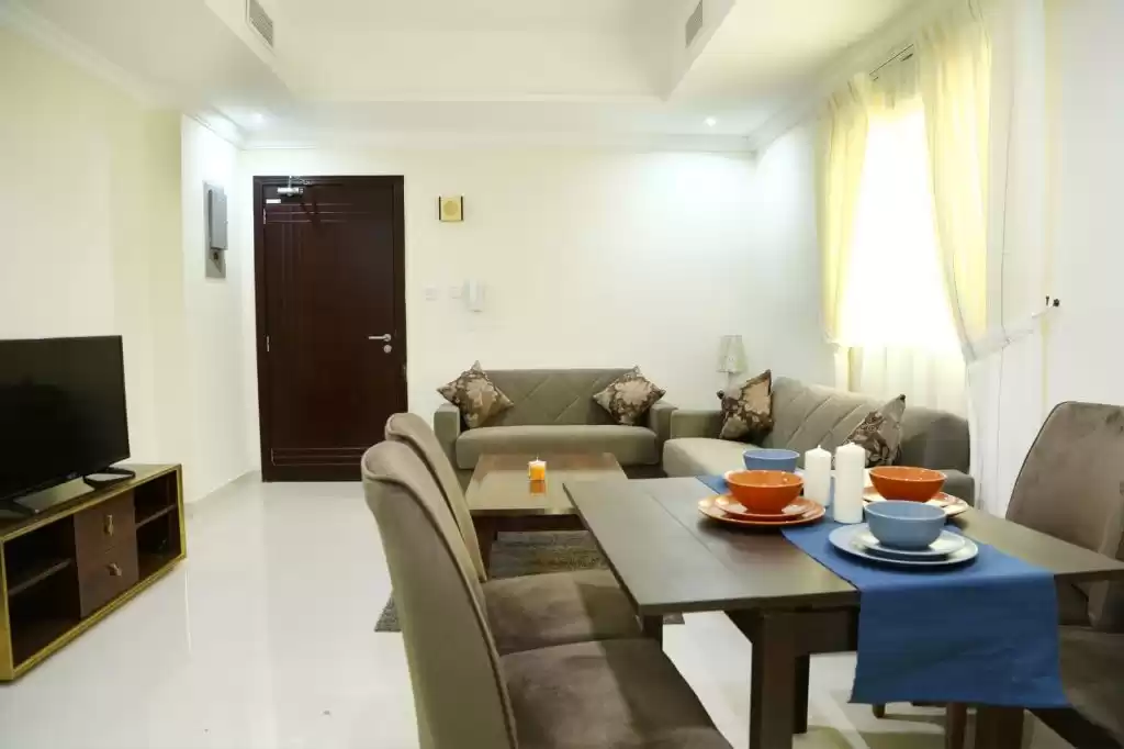 Residential Ready Property 1 Bedroom F/F Apartment  for rent in Al Sadd , Doha #10713 - 1  image 