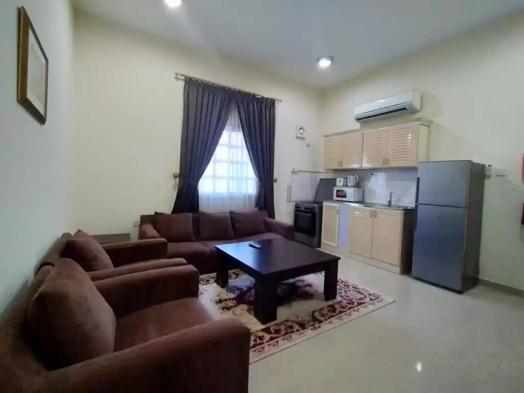 Wohn Klaar eigendom 1 Schlafzimmer F/F Wohnung  zu vermieten in Al Sadd , Doha #10734 - 1  image 