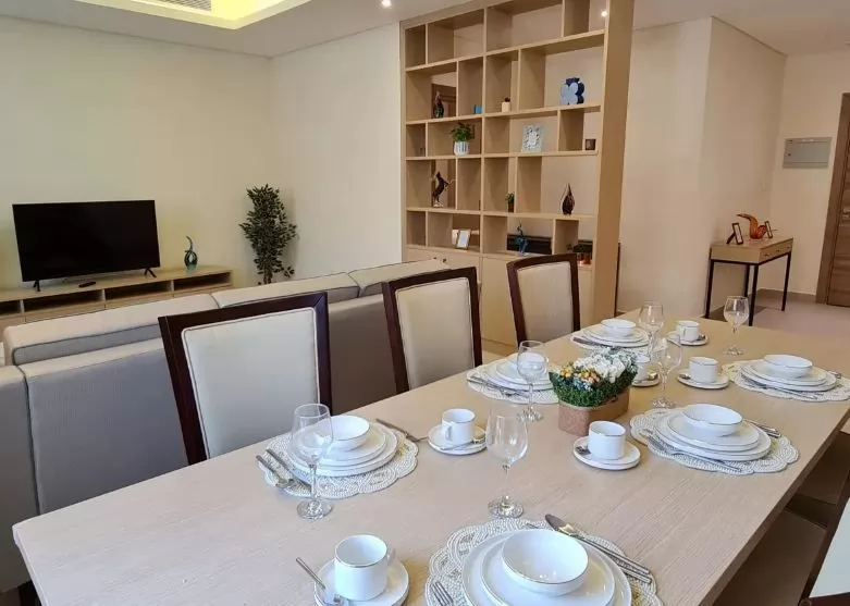 Residential Ready Property 1 Bedroom F/F Apartment  for rent in Lusail , Doha-Qatar #10774 - 1  image 