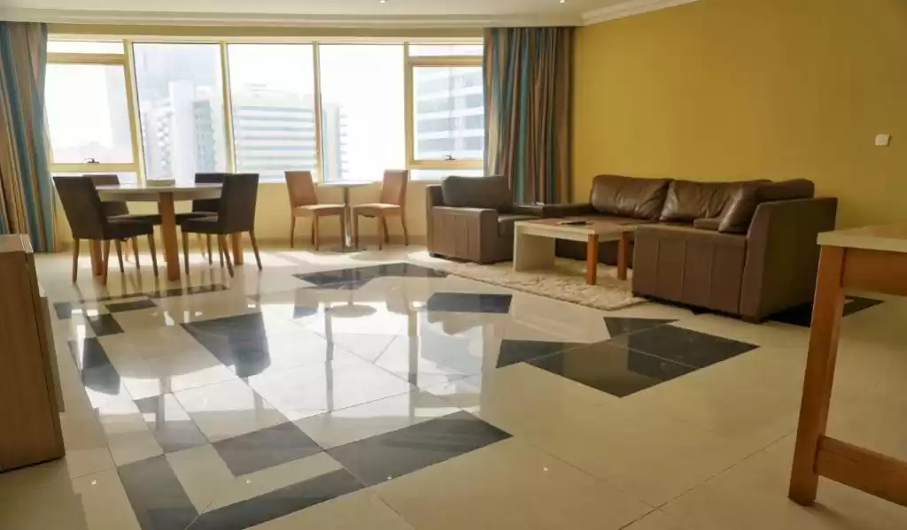 Residential Ready Property 3 Bedrooms F/F Apartment  for rent in Al Sadd , Doha #10812 - 1  image 