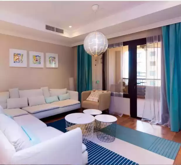 Résidentiel Propriété prête 1 chambre F / F Appartement  a louer au Al-Sadd , Doha #10817 - 1  image 