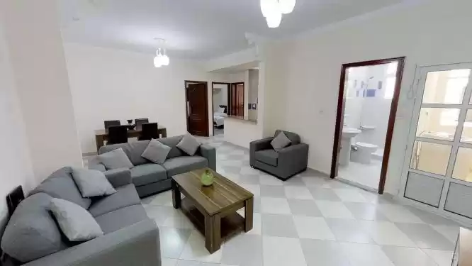 Residential Ready Property 2 Bedrooms F/F Apartment  for rent in Al Sadd , Doha #10864 - 1  image 