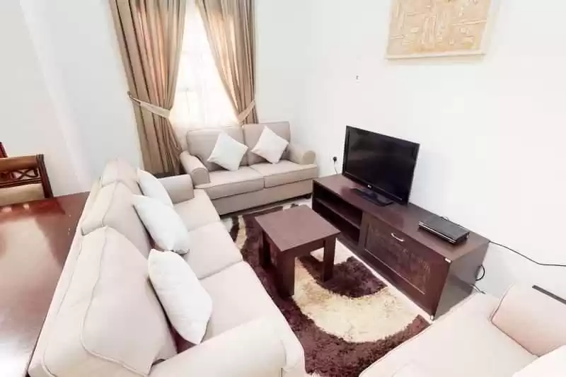 Wohn Klaar eigendom 1 Schlafzimmer F/F Wohnung  zu vermieten in Al Sadd , Doha #10871 - 1  image 
