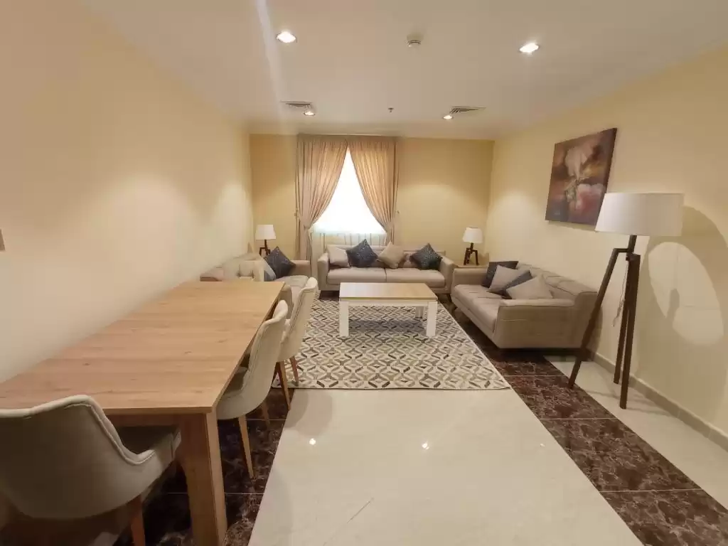 Wohn Klaar eigendom 1 Schlafzimmer F/F Wohnung  zu vermieten in Al Sadd , Doha #10874 - 1  image 