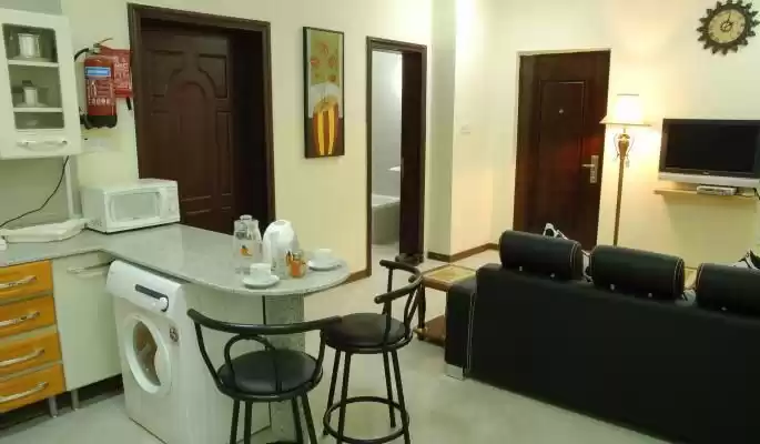 Residential Ready Property 1 Bedroom F/F Apartment  for rent in Al Sadd , Doha #10974 - 1  image 
