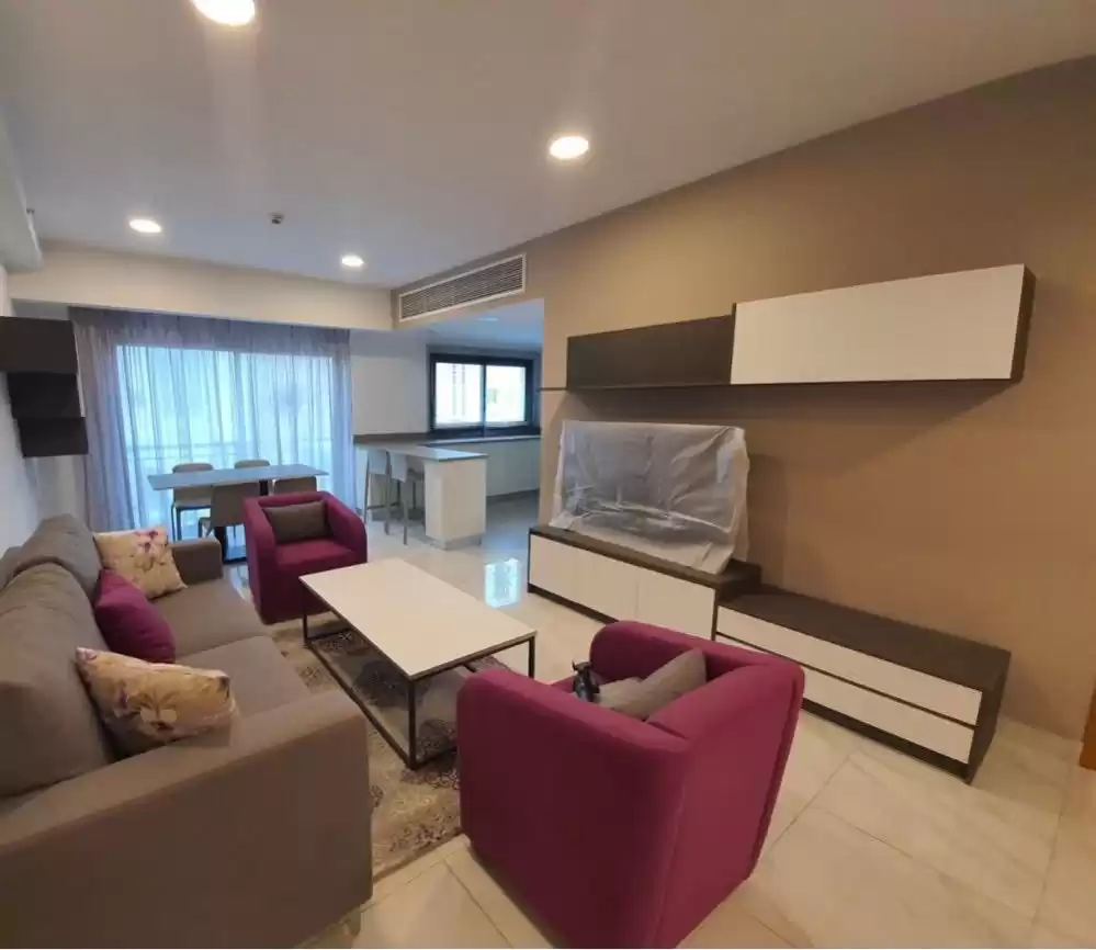Residencial Listo Propiedad 2 dormitorios F / F Apartamento  alquiler en al-sad , Doha #11030 - 1  image 