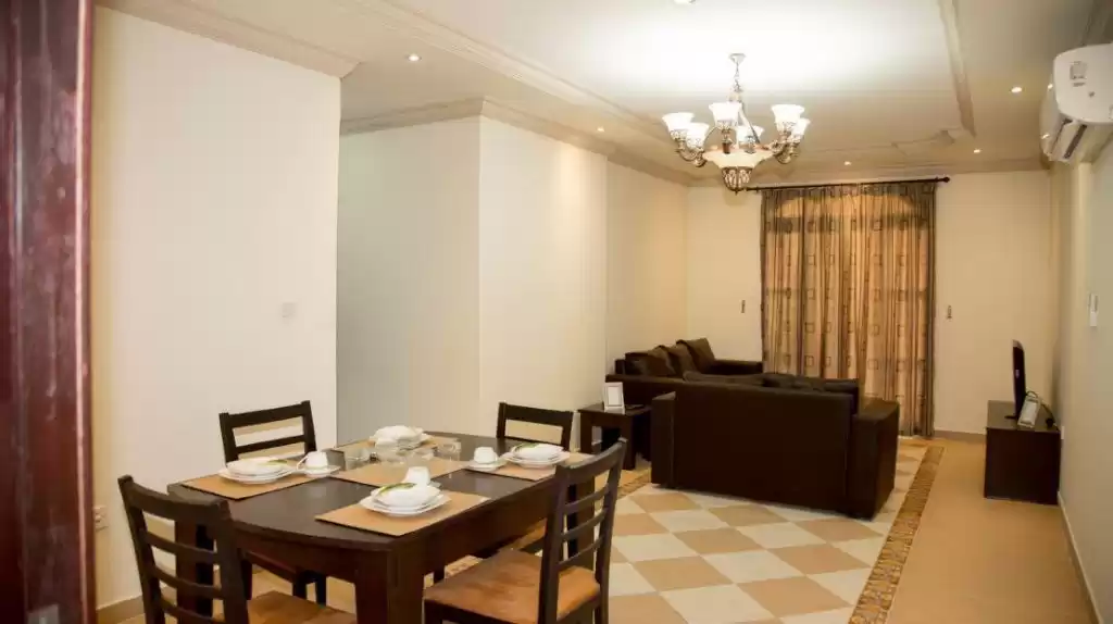 Residencial Listo Propiedad 2 dormitorios F / F Apartamento  alquiler en al-sad , Doha #11080 - 1  image 
