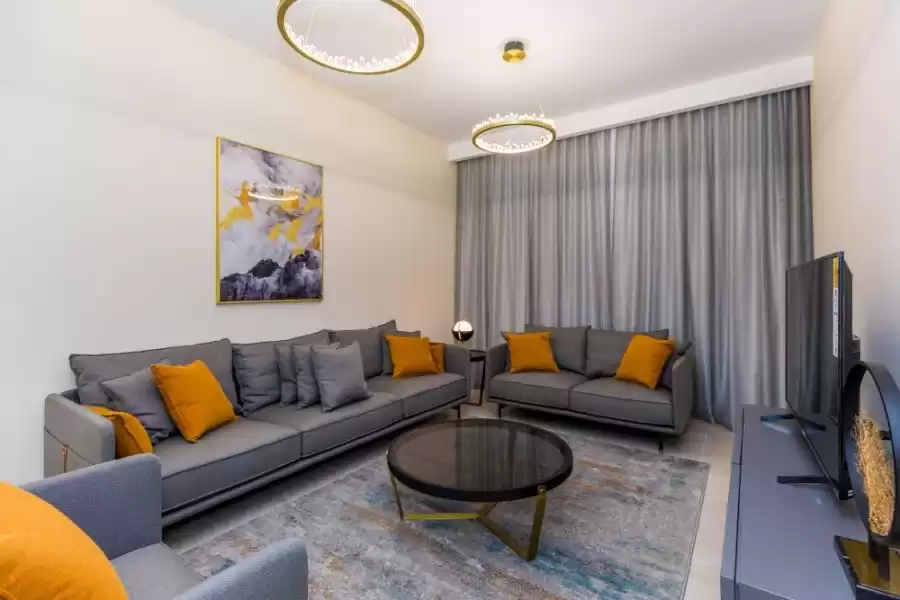 Résidentiel Propriété prête 1 chambre F / F Appartement  a louer au Al-Sadd , Doha #11200 - 1  image 