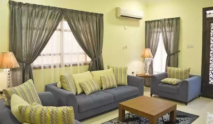Residencial Listo Propiedad 3 dormitorios F / F Apartamento  alquiler en al-sad , Doha #11223 - 1  image 