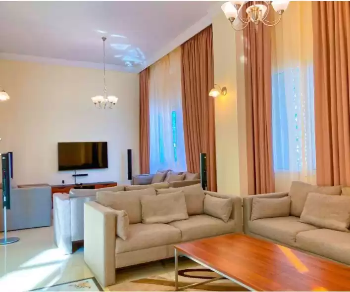 Residencial Listo Propiedad 3 dormitorios F / F Dúplex  alquiler en al-sad , Doha #11228 - 1  image 