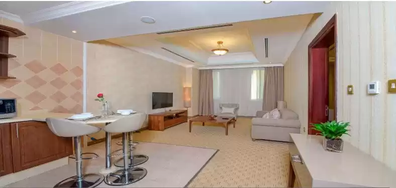 Residencial Listo Propiedad 1 dormitorio F / F Apartamento  alquiler en al-sad , Doha #11308 - 1  image 