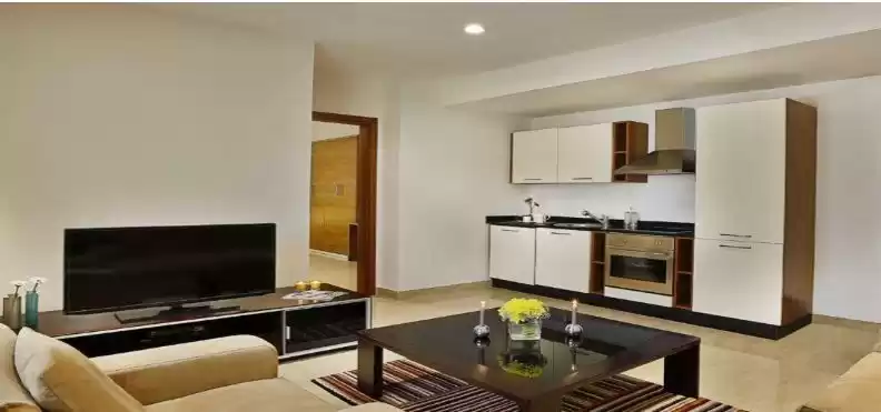 Résidentiel Propriété prête 1 chambre F / F Appartement  a louer au Al-Sadd , Doha #11334 - 1  image 