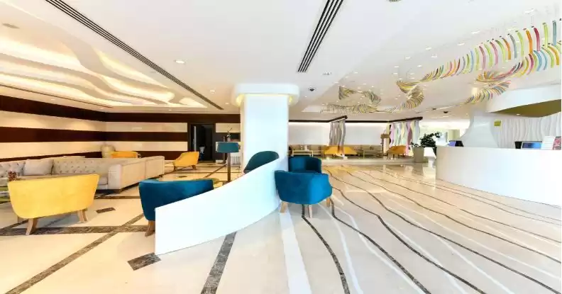 Résidentiel Propriété prête Studio F / F Appartement  a louer au Al-Sadd , Doha #11336 - 1  image 