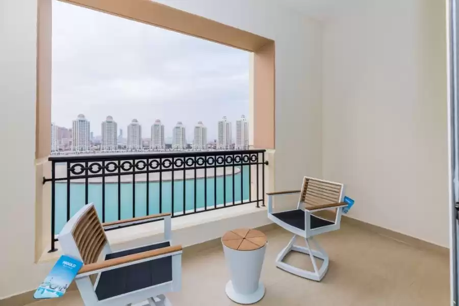 yerleşim Hazır Mülk 1 yatak odası F/F Apartman  kiralık içinde Al Sadd , Doha #11375 - 1  image 