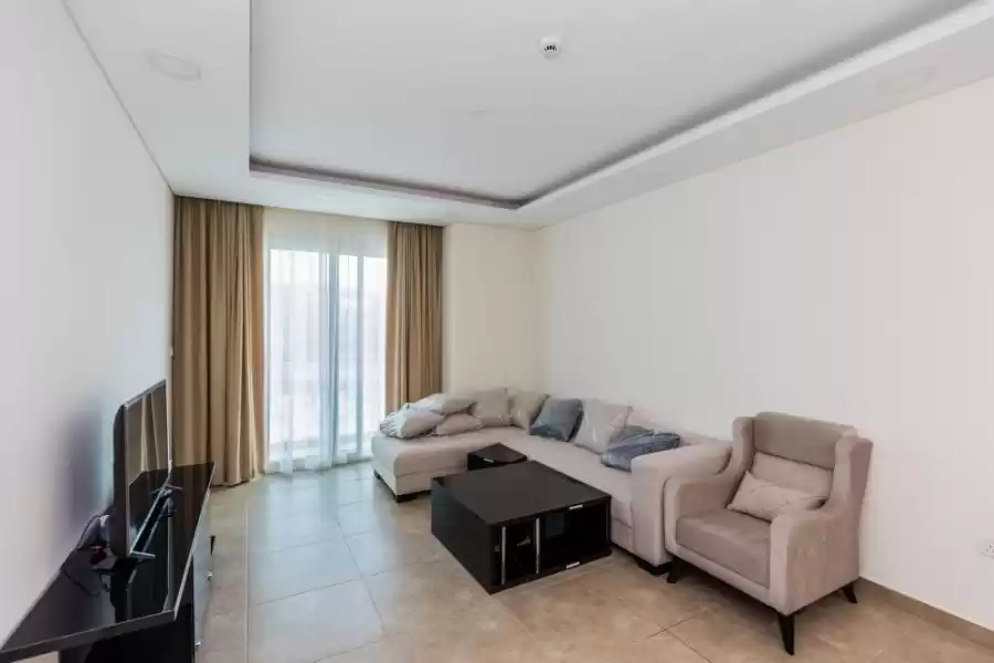 Residencial Listo Propiedad 3 dormitorios F / F Apartamento  alquiler en al-sad , Doha #11405 - 1  image 