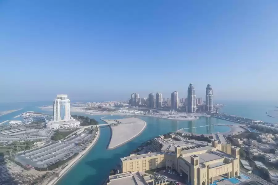 Résidentiel Propriété prête 2 chambres F / F Appartement  a louer au Al-Sadd , Doha #11421 - 1  image 