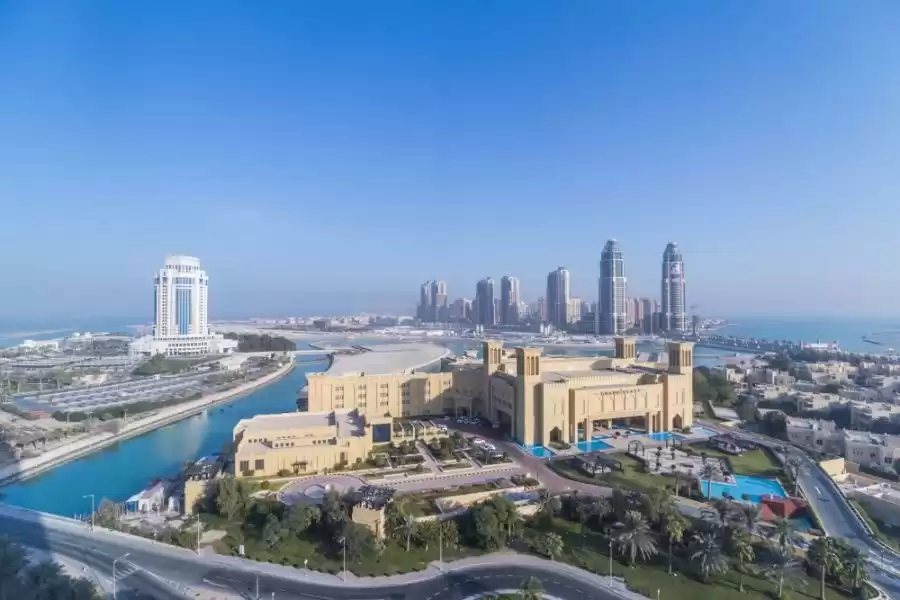 Residencial Listo Propiedad 3 + habitaciones de servicio S / F Apartamento  alquiler en al-sad , Doha #11423 - 1  image 
