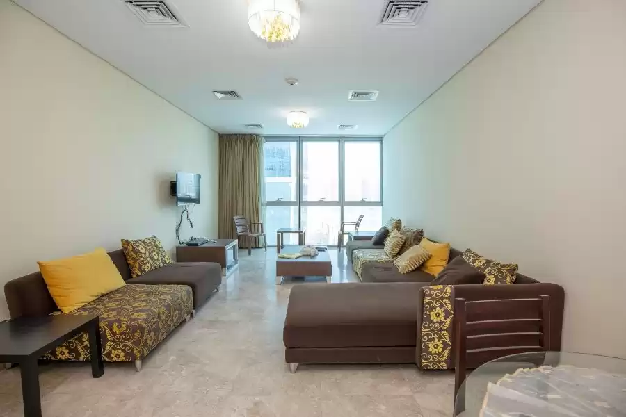 yerleşim Hazır Mülk 2+hizmetçi Yatak Odası F/F Apartman  kiralık içinde Al Sadd , Doha #11426 - 1  image 