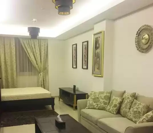 Residencial Listo Propiedad Estudio F / F Apartamento  alquiler en al-sad , Doha #11448 - 1  image 