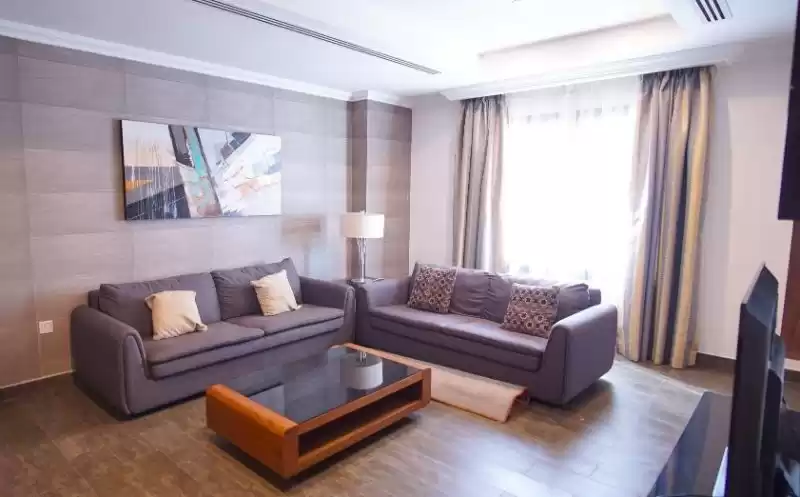 Wohn Klaar eigendom 1 Schlafzimmer F/F Wohnung  zu vermieten in Al Sadd , Doha #11480 - 1  image 
