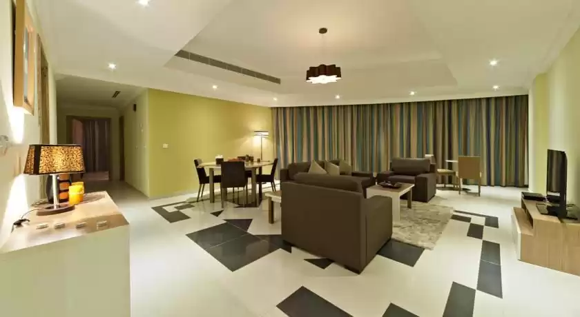 Résidentiel Propriété prête 2 chambres F / F Appartement  a louer au Al-Sadd , Doha #11537 - 1  image 