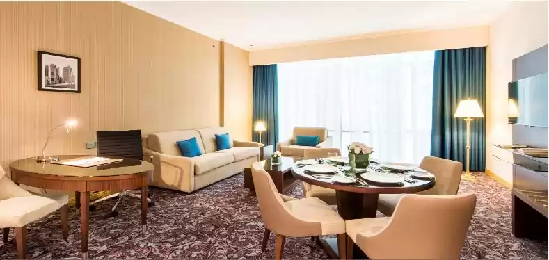 مسکونی املاک آماده 1 اتاق خواب F/F اپارتمان  برای اجاره که در دوحه #11575 - 1  image 