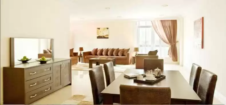 Residencial Listo Propiedad 2 dormitorios F / F Apartamento  alquiler en al-sad , Doha #11579 - 1  image 