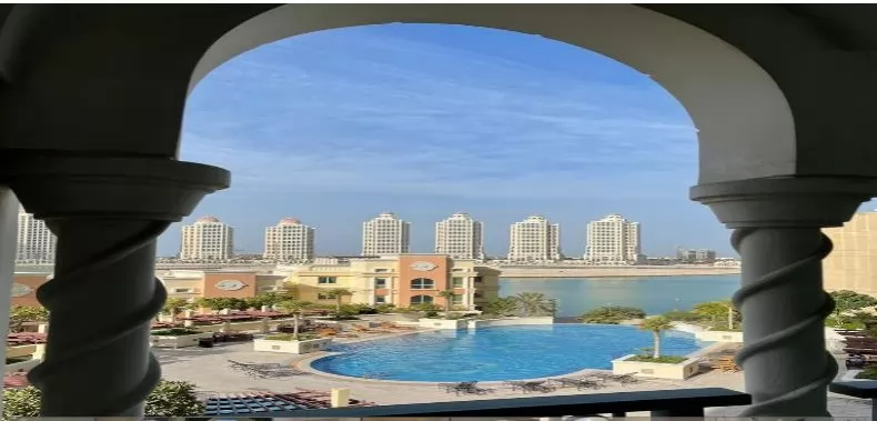 Wohn Klaar eigendom 1 Schlafzimmer F/F Wohnung  zu vermieten in Al Sadd , Doha #11601 - 1  image 