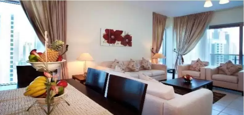 Wohn Klaar eigendom 2 Schlafzimmer F/F Wohnung  zu vermieten in Al Sadd , Doha #11616 - 1  image 
