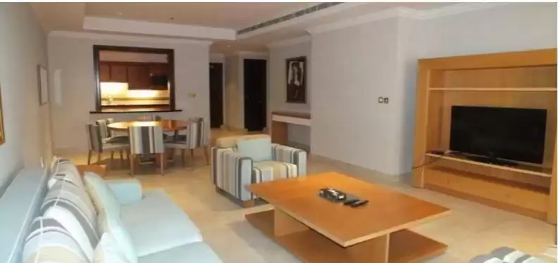 Wohn Klaar eigendom 1 Schlafzimmer F/F Wohnung  zu vermieten in Al Sadd , Doha #11623 - 1  image 
