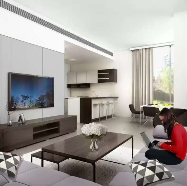 Mixte Utilisé Propriété prête 1 chambre F / F Appartement  à vendre au Al-Sadd , Doha #11791 - 1  image 