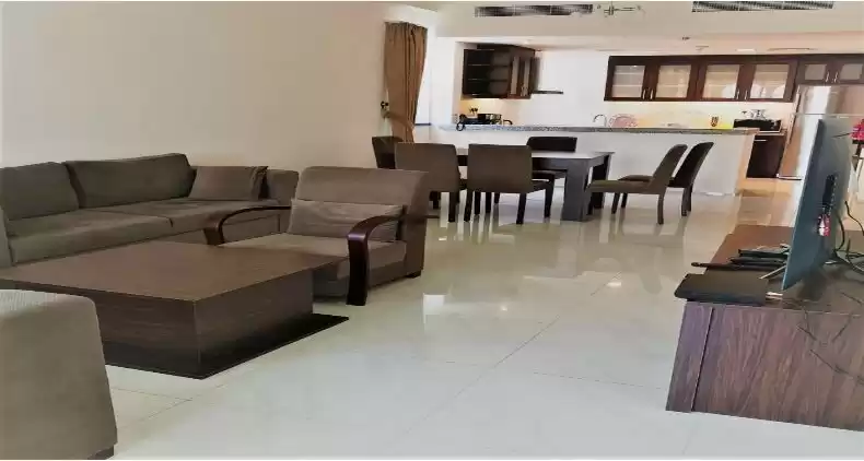 Residencial Listo Propiedad 3 dormitorios F / F Apartamento  alquiler en al-sad , Doha #11801 - 1  image 