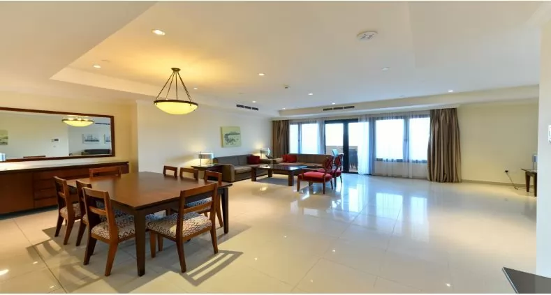 Residential Ready Property 3 Bedrooms F/F Penthouse  for rent in Al Sadd , Doha #12159 - 1  image 