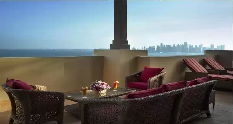 Résidentiel Propriété prête 3 chambres F / F Penthouse  a louer au Al-Sadd , Doha #12161 - 1  image 