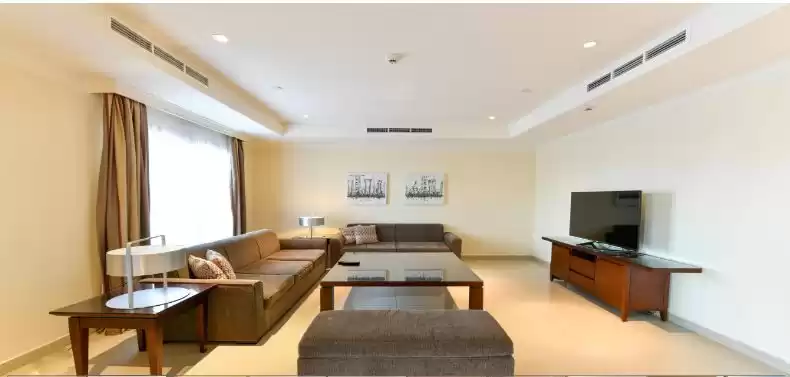 Residencial Listo Propiedad 3 dormitorios F / F Ático  alquiler en al-sad , Doha #12163 - 1  image 