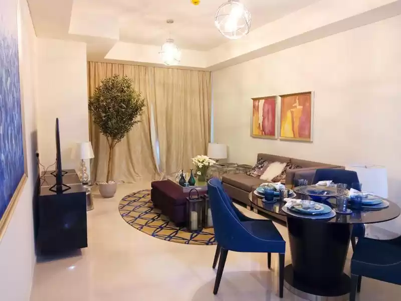 Residential Ready Property 2 Bedrooms F/F Apartment  for rent in Al Sadd , Doha #12195 - 1  image 