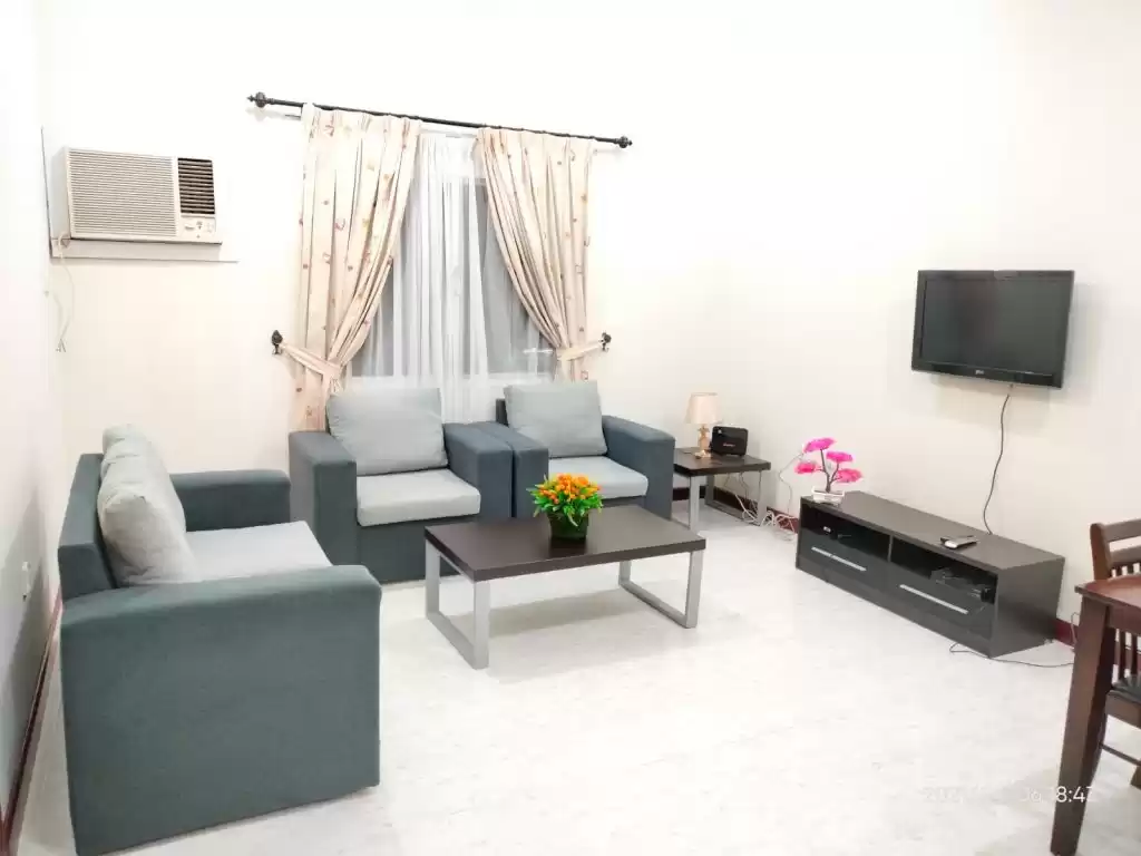 Wohn Klaar eigendom 1 Schlafzimmer F/F Wohnung  zu vermieten in Al Sadd , Doha #12200 - 1  image 