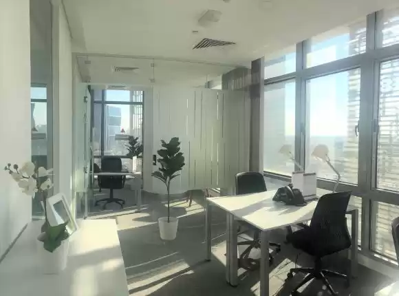 Commercial Ready Property F/F Office  for rent in Al Sadd , Doha #12222 - 1  image 