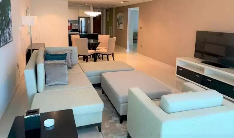 Résidentiel Propriété prête 1 chambre F / F Appartement  a louer au Al-Sadd , Doha #12274 - 1  image 