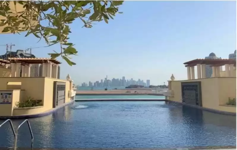 Residential Ready Property 2 Bedrooms F/F Apartment  for rent in Doha #12278 - 1  image 