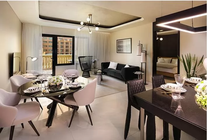 Residential Ready Property 1 Bedroom S/F Apartment  for sale in The-Pearl-Qatar , Doha-Qatar #12364 - 1  image 