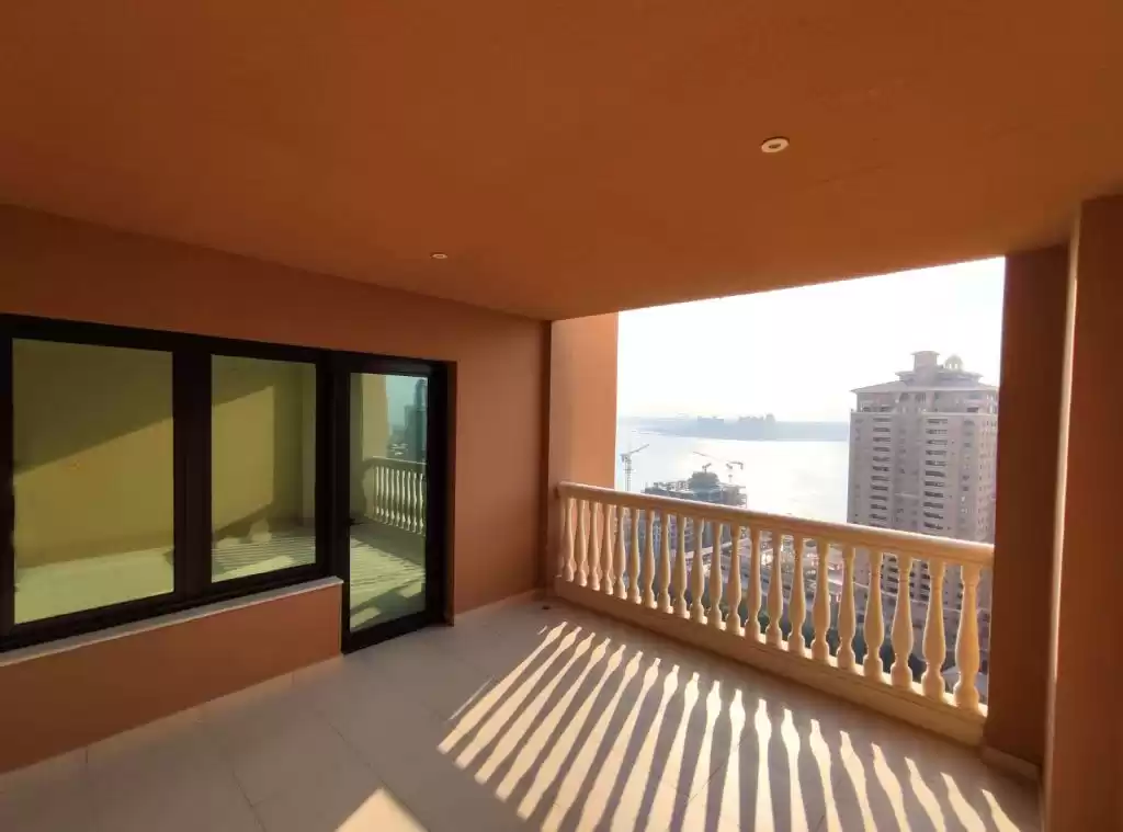 Wohn Klaar eigendom 1 Schlafzimmer S/F Wohnung  zu vermieten in Al Sadd , Doha #12421 - 1  image 