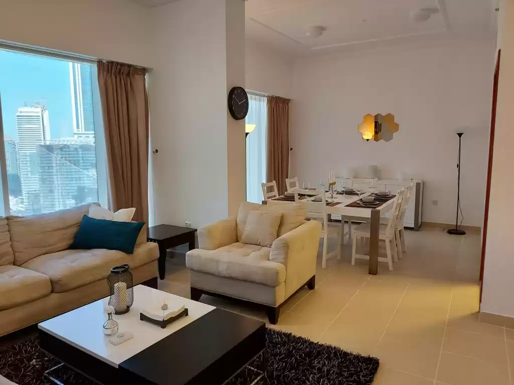 yerleşim Hazır Mülk 3 yatak odası F/F Apartman  kiralık içinde Al Sadd , Doha #12471 - 1  image 
