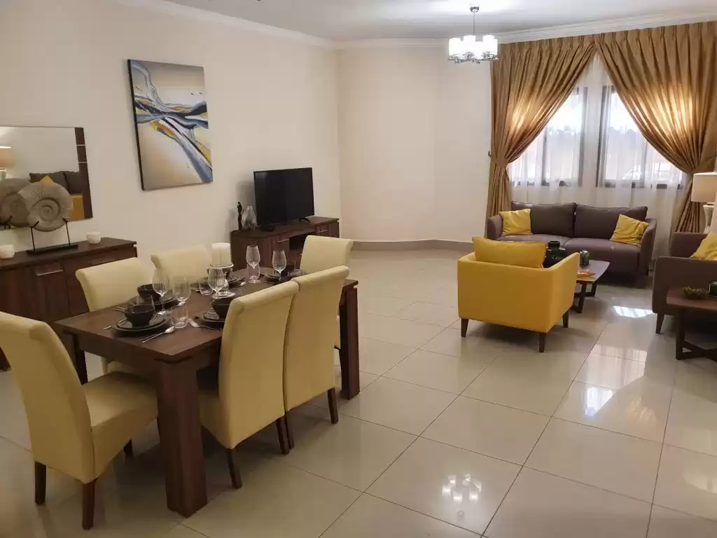 Résidentiel Propriété prête 2 chambres F / F Appartement  a louer au Al-Sadd , Doha #12492 - 1  image 