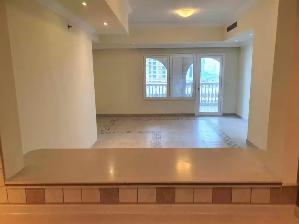 Wohn Klaar eigendom 1 Schlafzimmer S/F Wohnung  zu vermieten in Al Sadd , Doha #12507 - 1  image 
