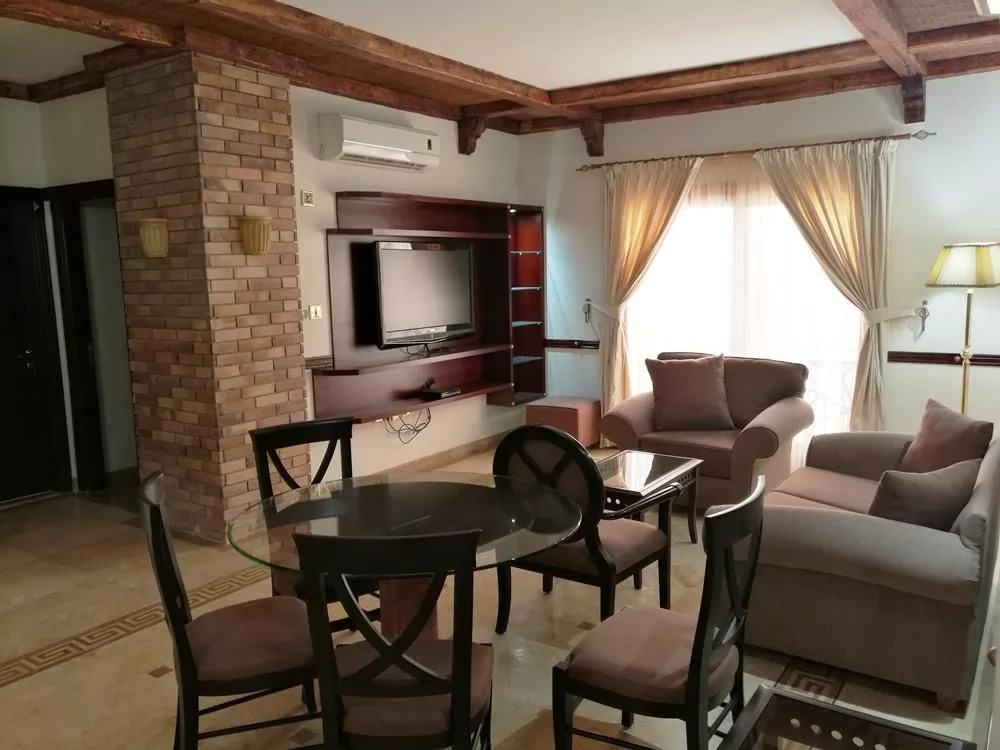 Residential Ready Property 2 Bedrooms F/F Apartment  for rent in Old-Airport , Doha-Qatar #12580 - 1  image 