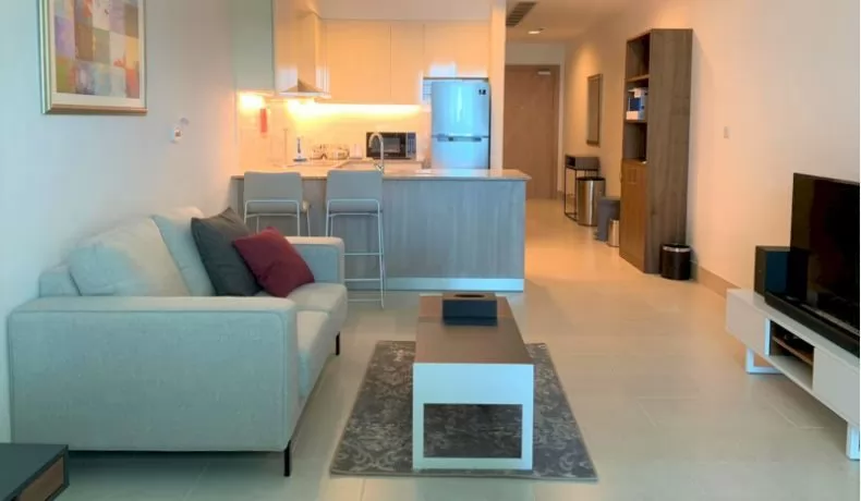 Residential Ready Property Studio F/F Apartment  for rent in Doha-Qatar #12635 - 1  image 
