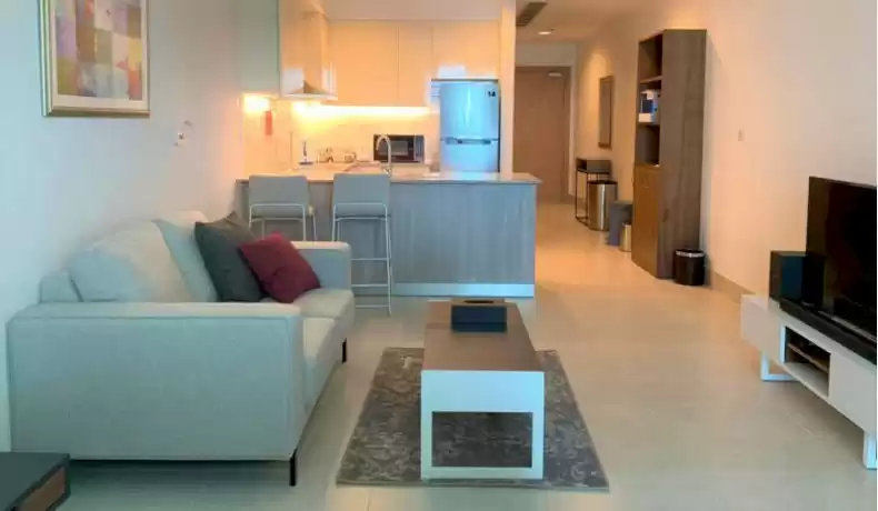 Residencial Listo Propiedad Estudio F / F Apartamento  alquiler en Doha #12635 - 1  image 