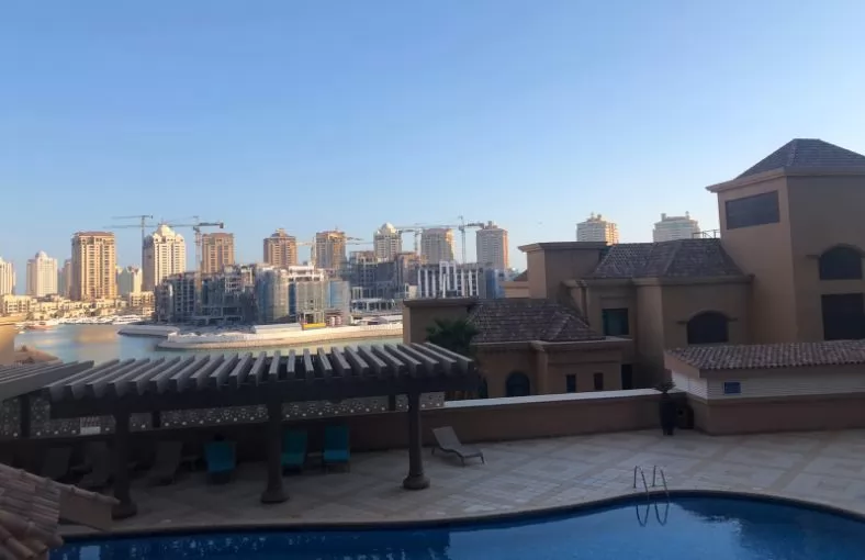 Residential Ready Property 2 Bedrooms S/F Apartment  for rent in Doha-Qatar #12648 - 1  image 