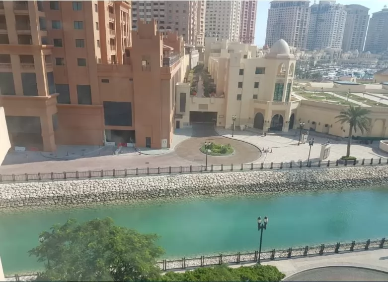 Residential Ready Property 2 Bedrooms F/F Apartment  for rent in Doha-Qatar #12650 - 1  image 